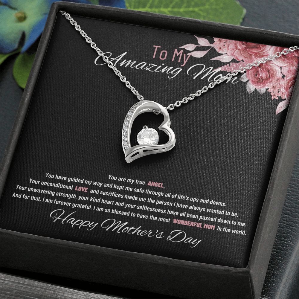 to Mom- Expressing Gratitude-Forever Love Necklace – Deeply Sweet Gifts